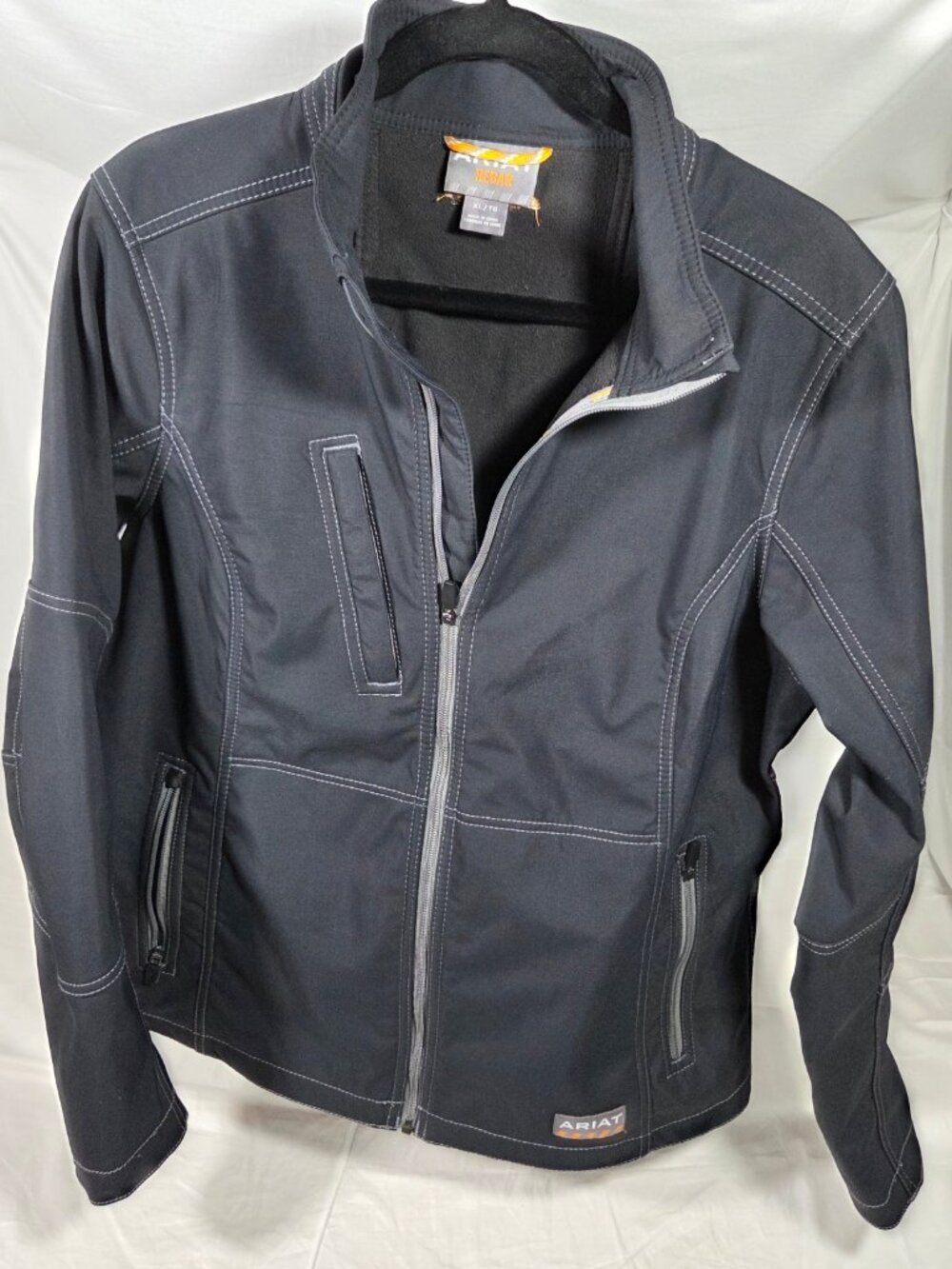 Ariat Rebar Black Softshell Utility Work Jacket Women's XL